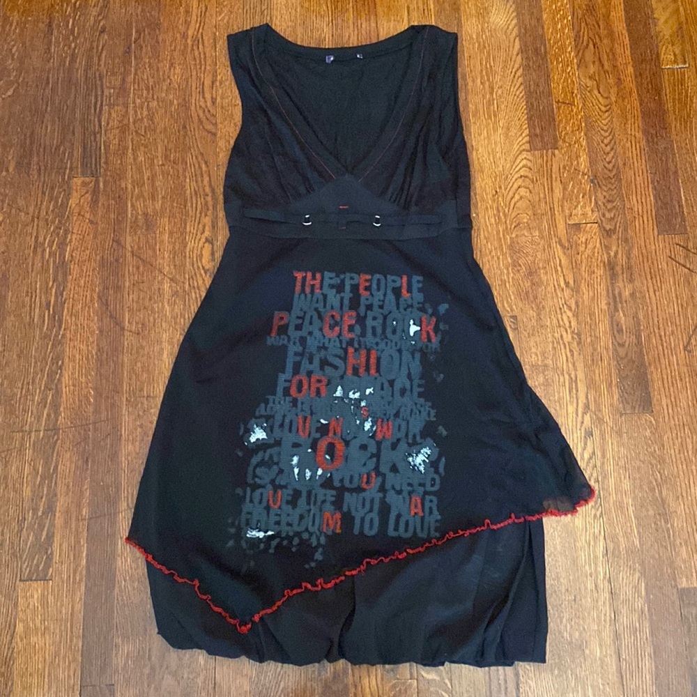 Hot Topic Black Gothic or Rock style dress size S